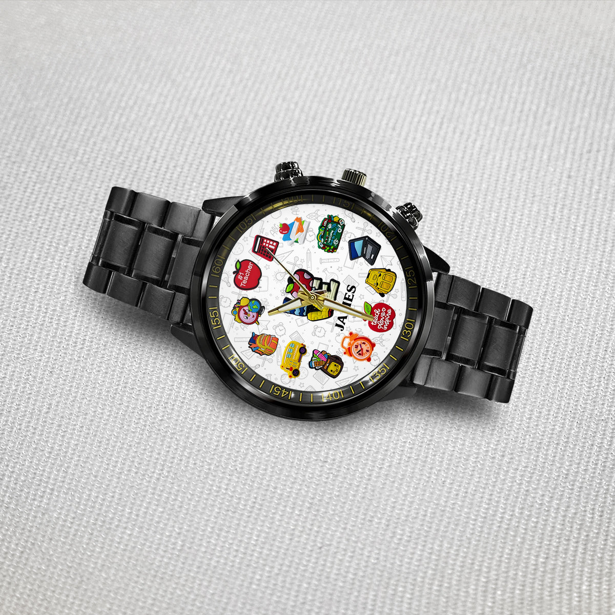 Montre personnalisée pour enseignants passionnés