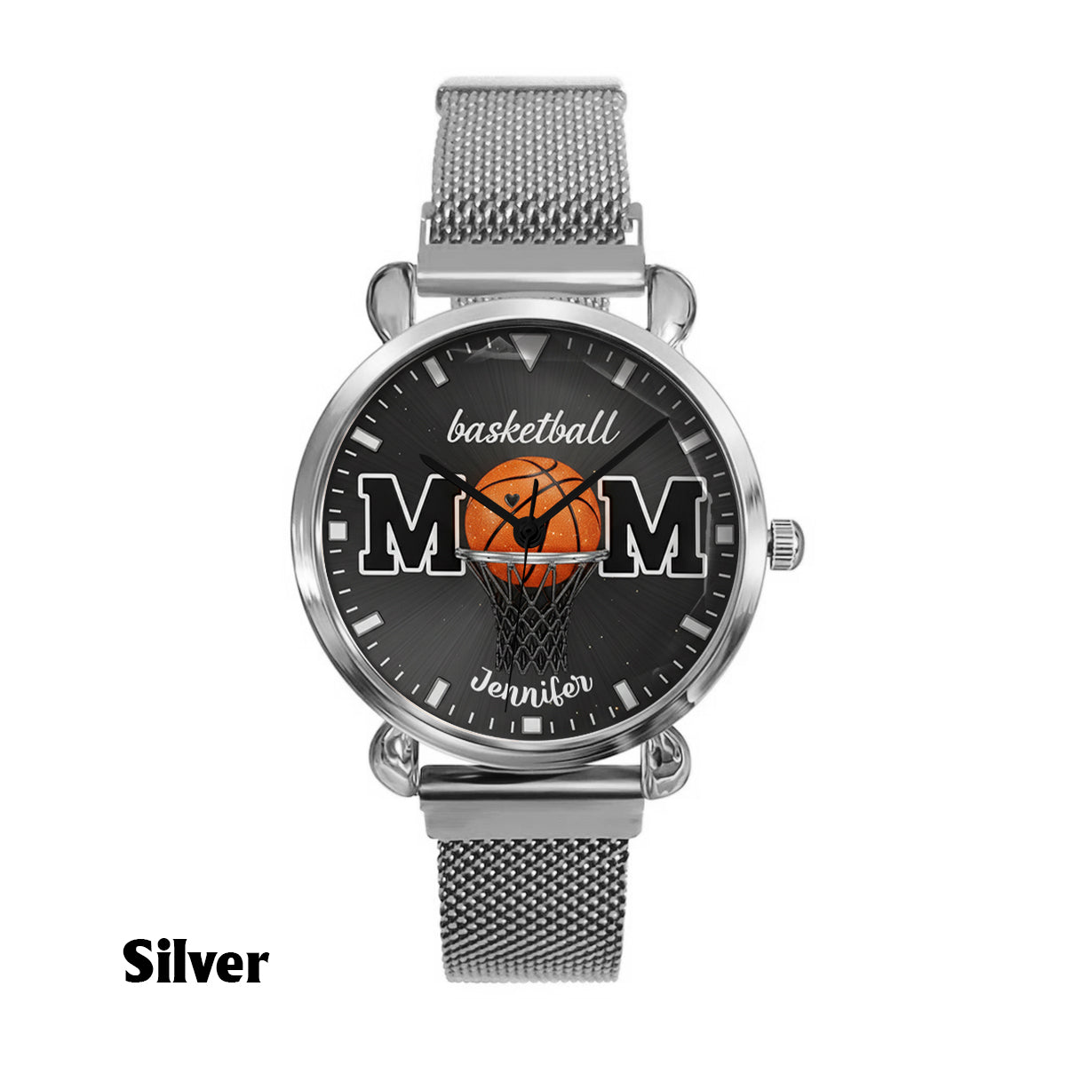 Basketballl Mom - Personalized Basketball Women Hand Watch