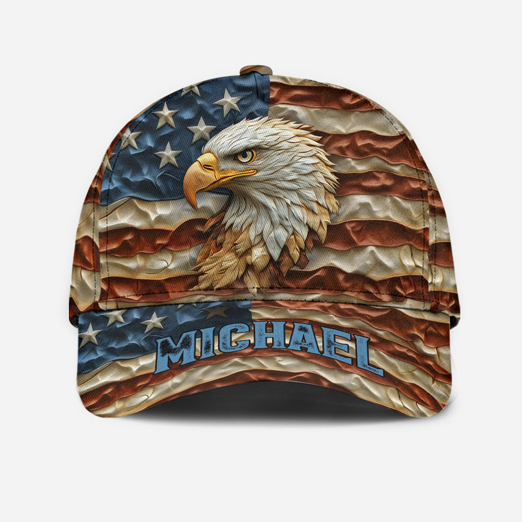 Strong Eagle - Personalized Bald Eagle Classic Cap