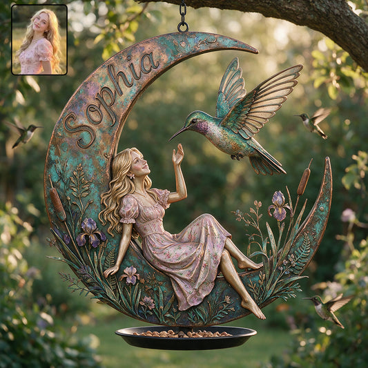 My Garden - Personalized Hummingbird Bird Feeder/ Bath