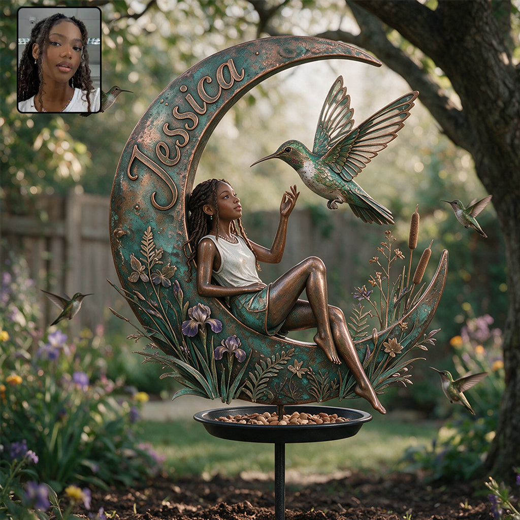 My Garden - Personalized Hummingbird Bird Feeder/ Bath
