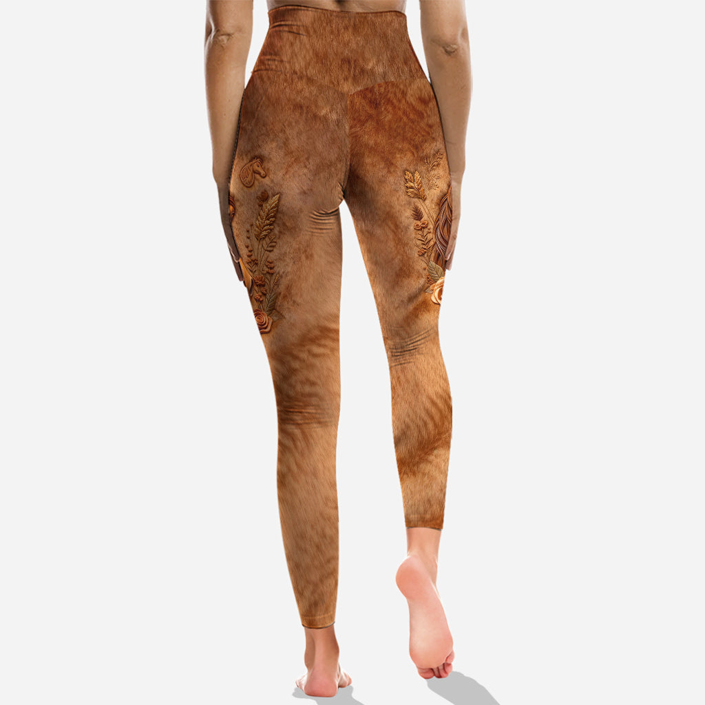 Liebe zum Pferd – Personalisierter Pferde-Hoodie und Leggings