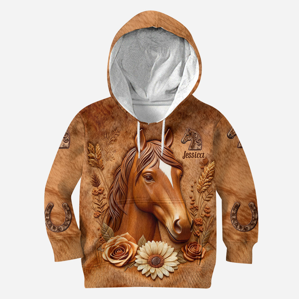 Liebe zum Pferd – Personalisierter Pferde-Hoodie und Leggings