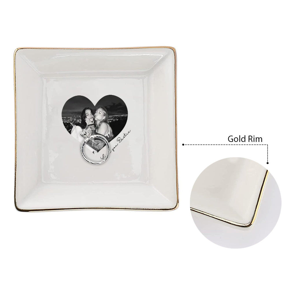 Birthday Gift - Personalized Birthday Jewelry Dish