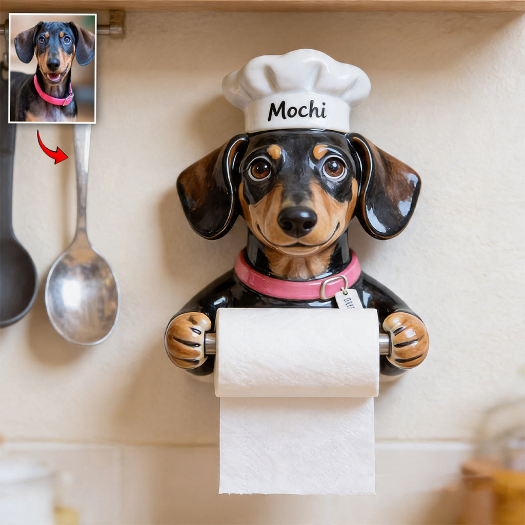 Der beste Sous Chef der Welt - Personalisierter Halter für Toilettenpapier