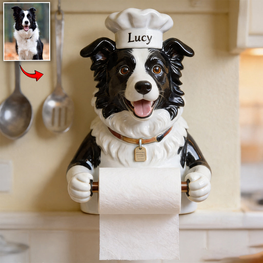 Der beste Sous Chef der Welt - Personalisierter Halter für Toilettenpapier
