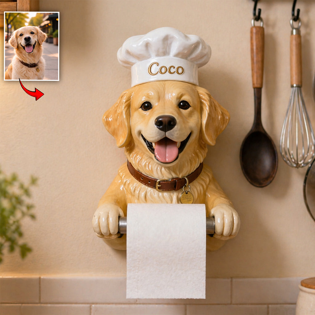 Der beste Sous Chef der Welt - Personalisierter Halter für Toilettenpapier