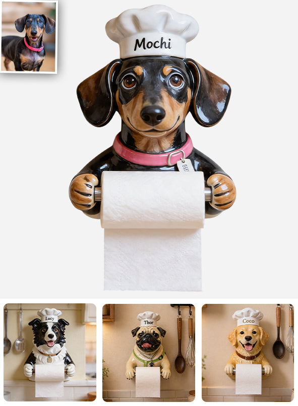 Der beste Sous Chef der Welt - Personalisierter Halter für Toilettenpapier