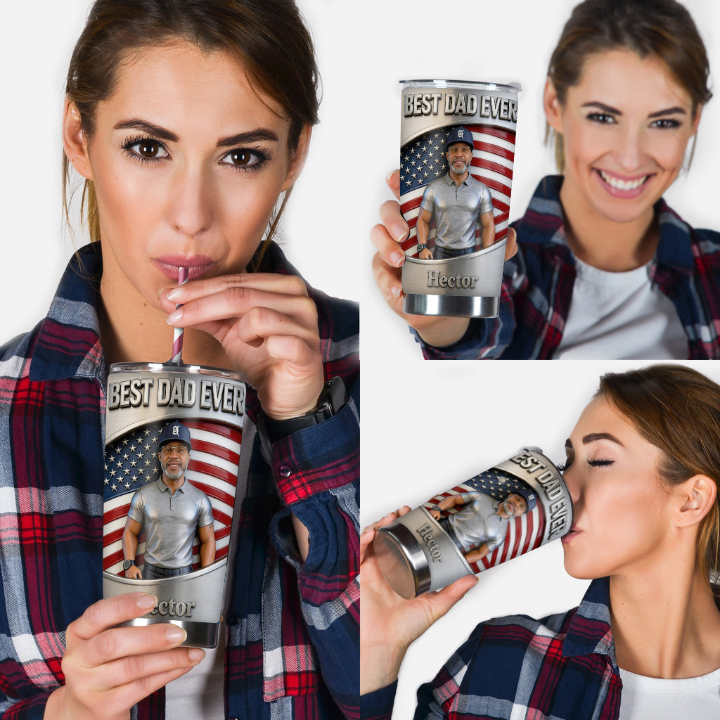 Personalisierter Foto-Becher, Das beste Geschenk für Papa & Opa