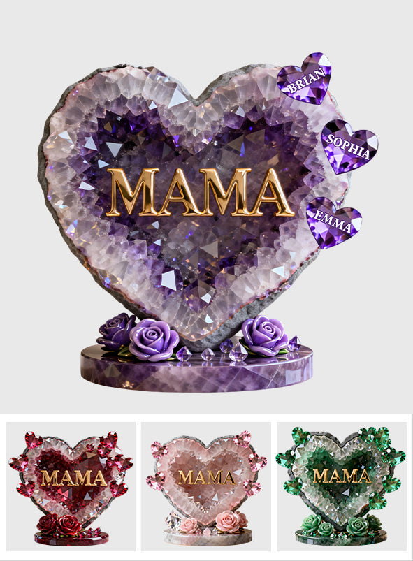 Best Mom Ever - Personalized Mother Custom Shaped Acrylic Plaque