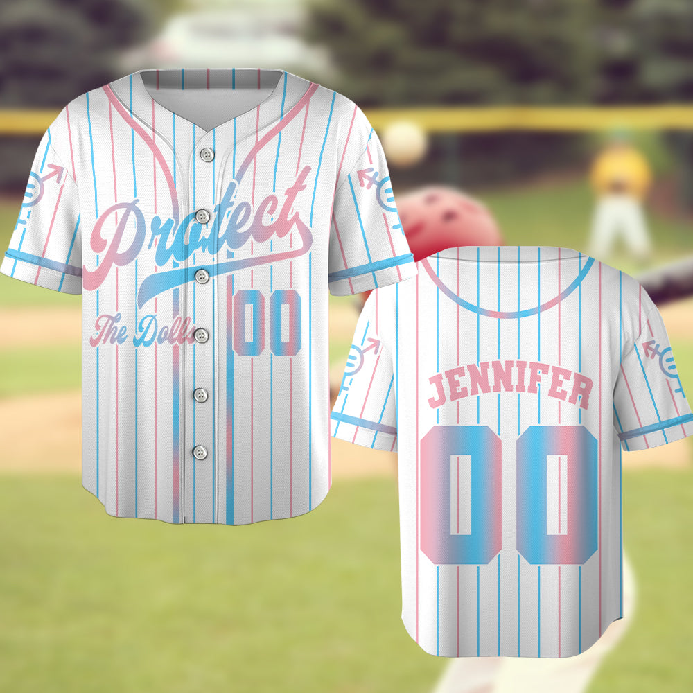 Protect The Dolls – Personalisiertes Baseballtrikot zur Unterstützung der LGBTQ+-Community