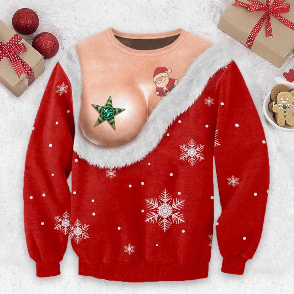 Christmas Gift Idea - Personalized Spicy Couple Ugly Sweater