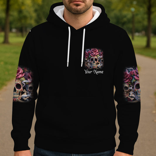 The Good Girl In Me - Personalized Skull All Over Shirt