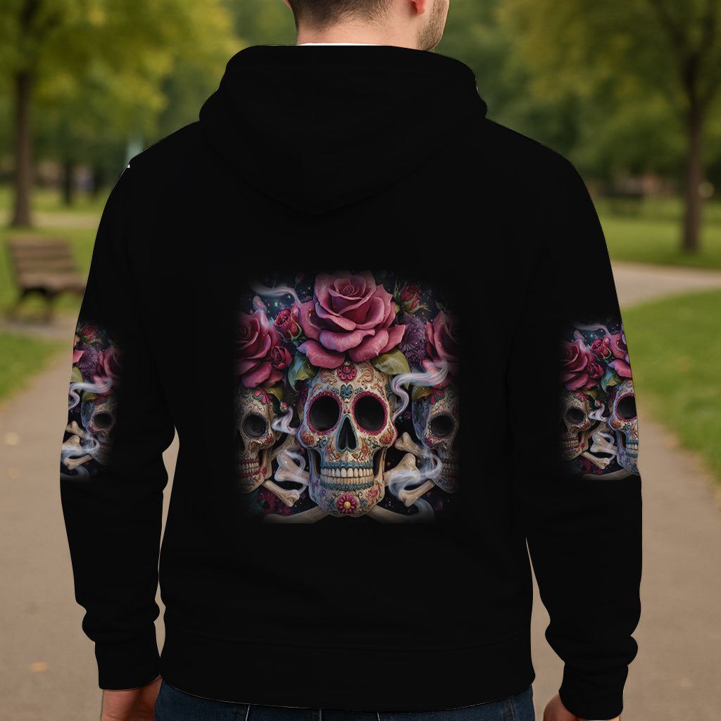 The Good Girl In Me - Personalized Skull All Over Shirt