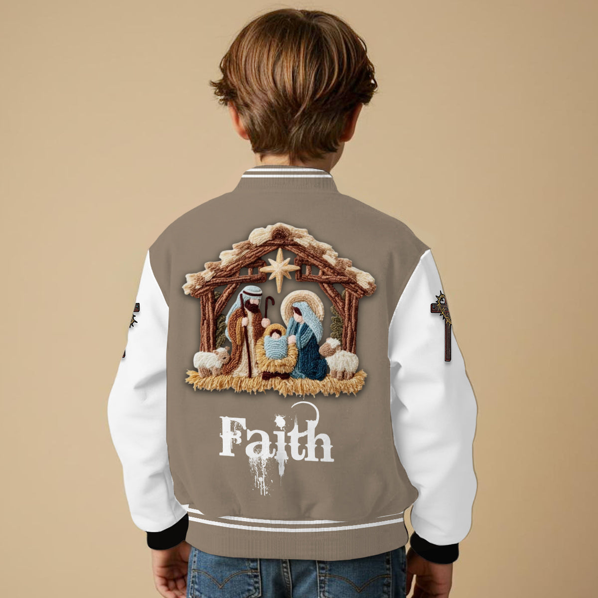Faith - Personalized Christian Varsity Jacket