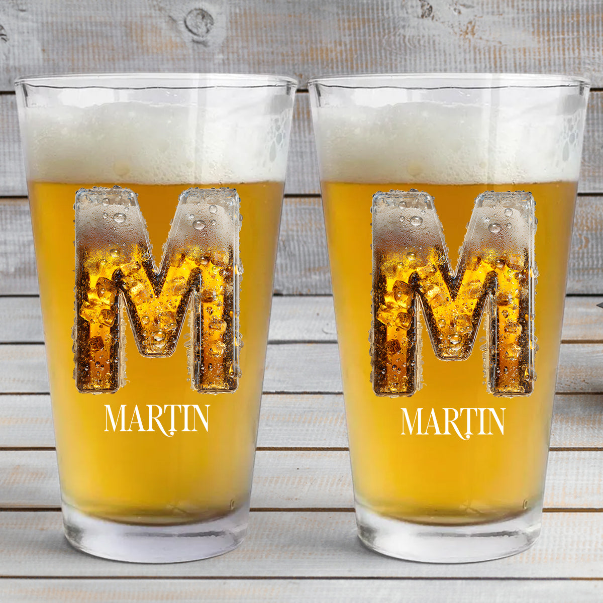 Beer Lover - Personalized Beer Glass