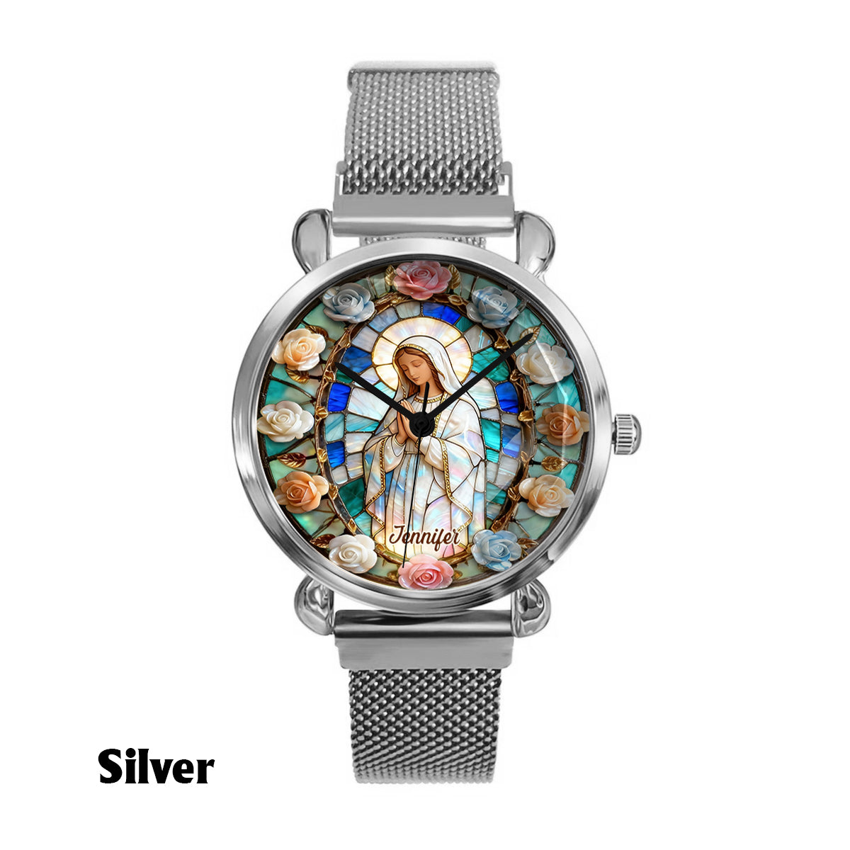Faith Over Fear - Personalized Christian Women Hand Watch