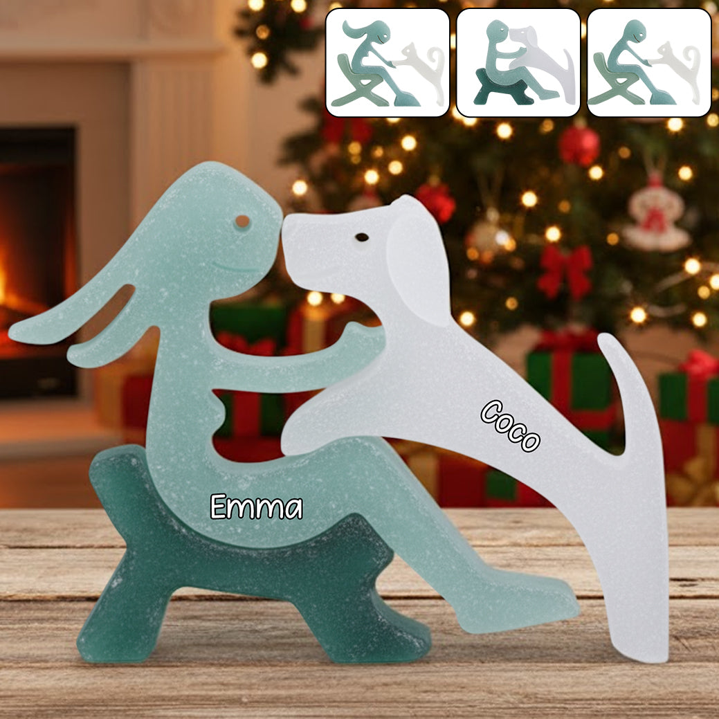 Dogs Cats Pets Lovers - Personalized Dog Custom Shaped Acrylic Plaque