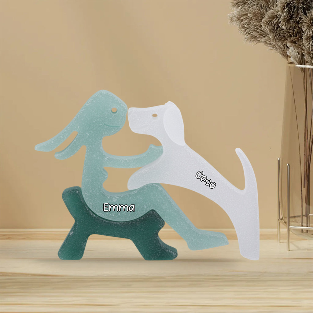 Dogs Cats Pets Lovers - Personalized Dog Custom Shaped Acrylic Plaque