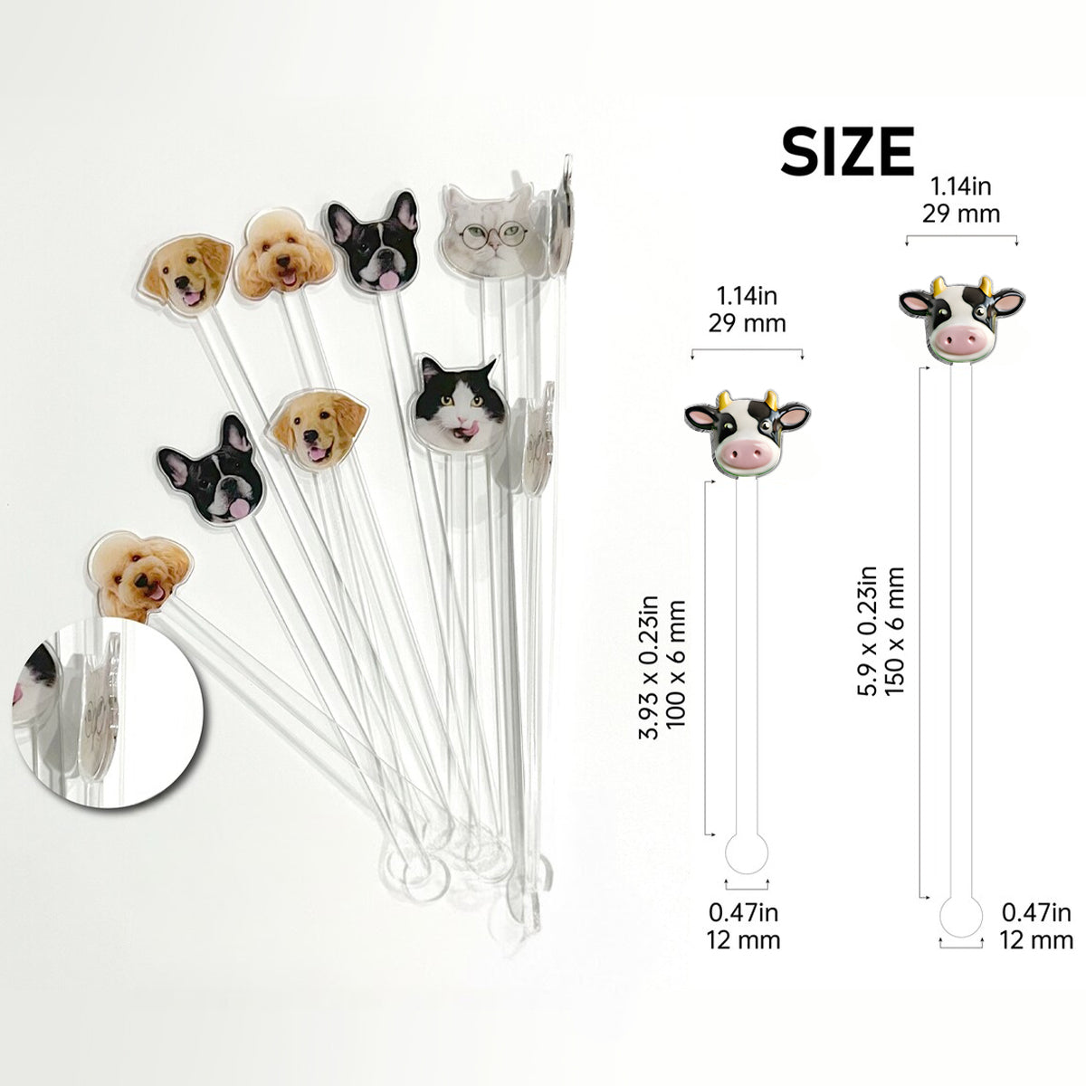 Farmer Gift Idea, Farm Decor - Personalized Farmer Set Accent Mug with Acrylic Stirrers