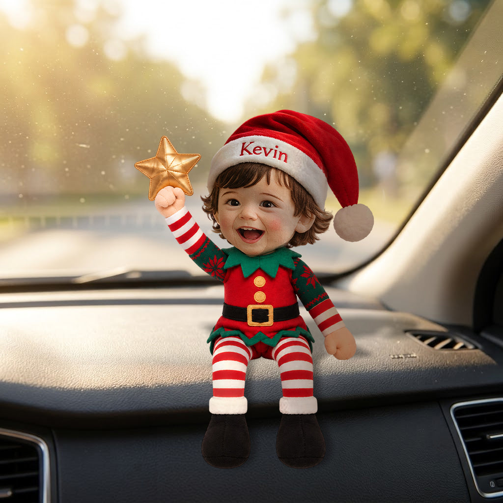 PETIT ELF - Poupée en Peluche Personnalisée pour Enfant