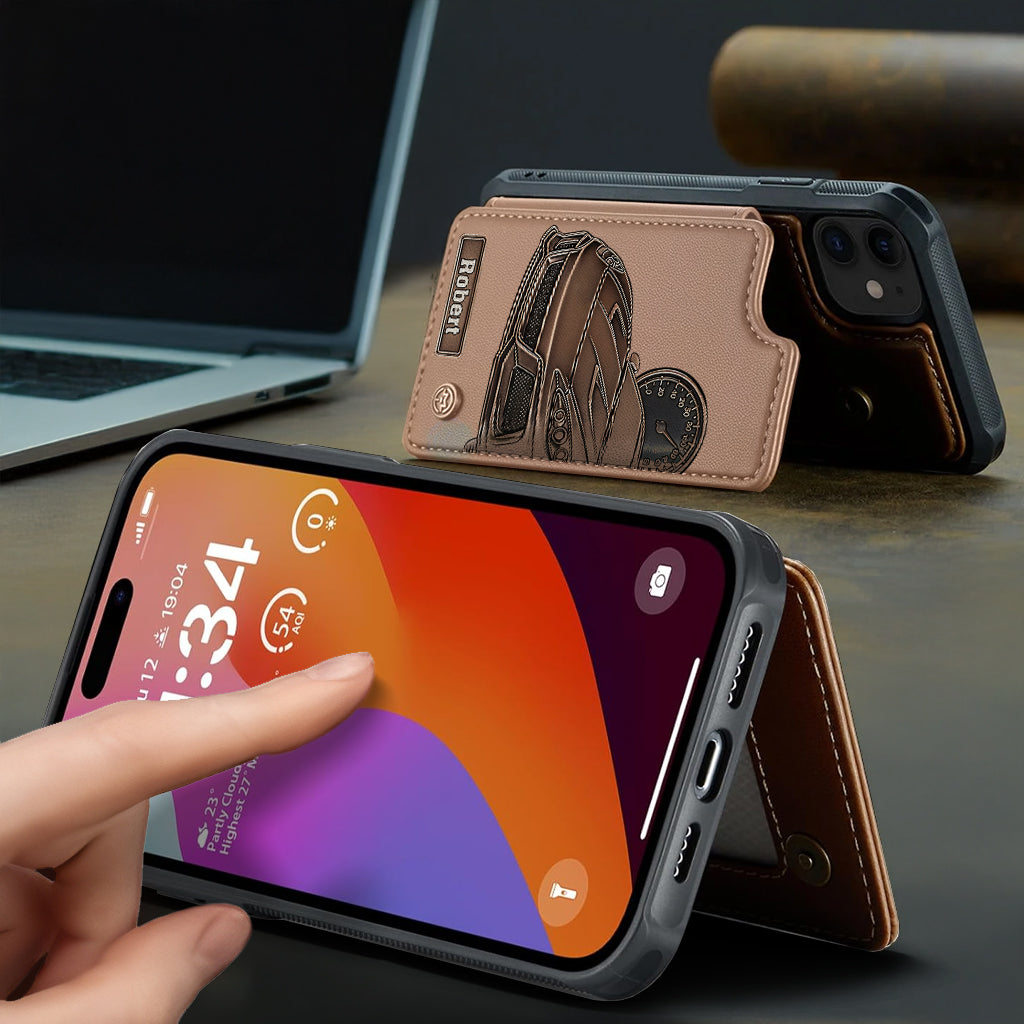 Love High Speed - Personalized Racing Wallet Phone Case