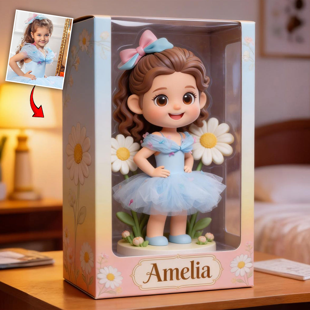 Fleur personnalisée avec photo pour votre anniversaire - Plaque acrylique personnalisée « Amour de soi » - Forme personnalisée