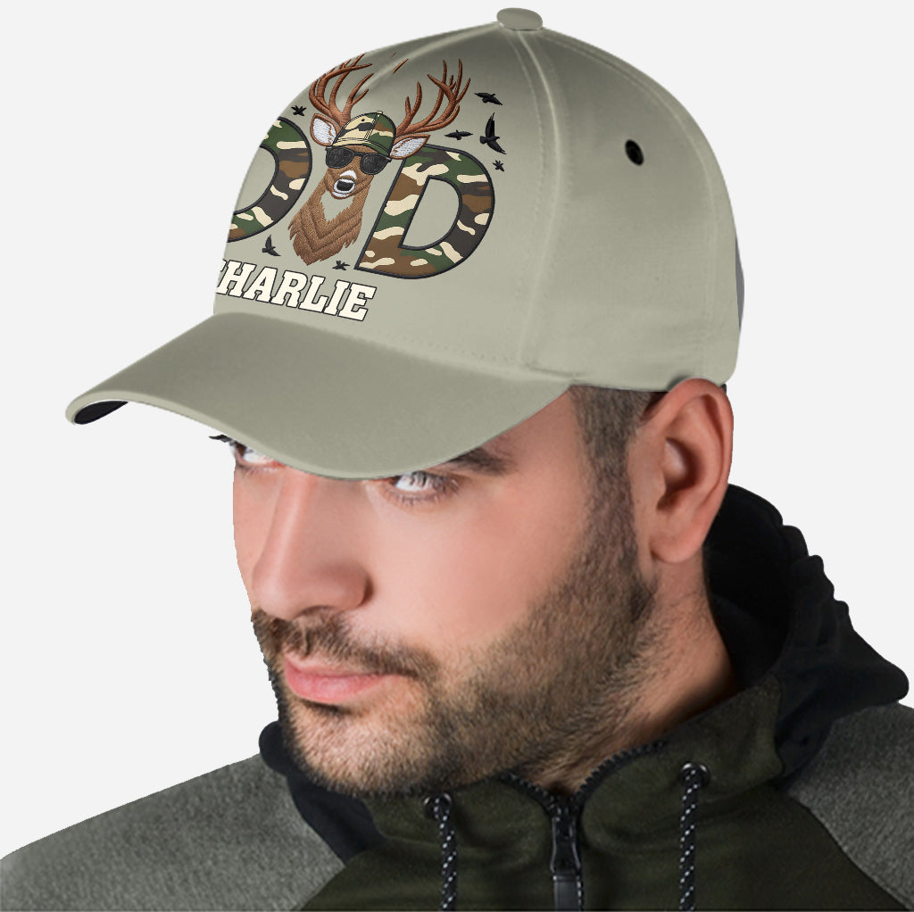 Best Bucking Dad Ever - Personalized Father Classic Cap
