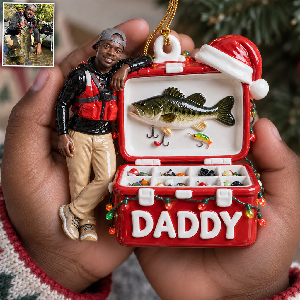 Tackle Box - Personalized Fishing Premium 3D Ornament