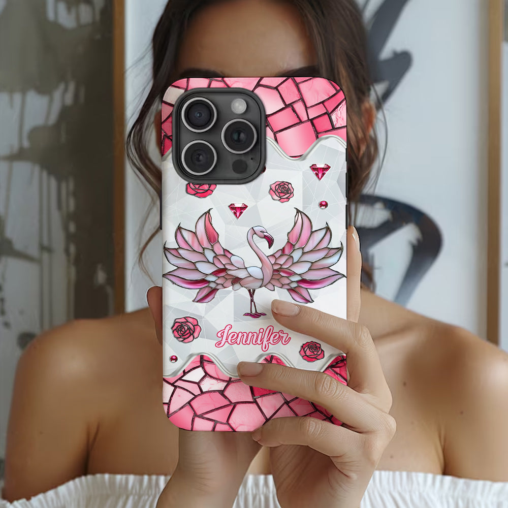Beautiful Flamingo - Personalized Flamingo Full Print Phone Case