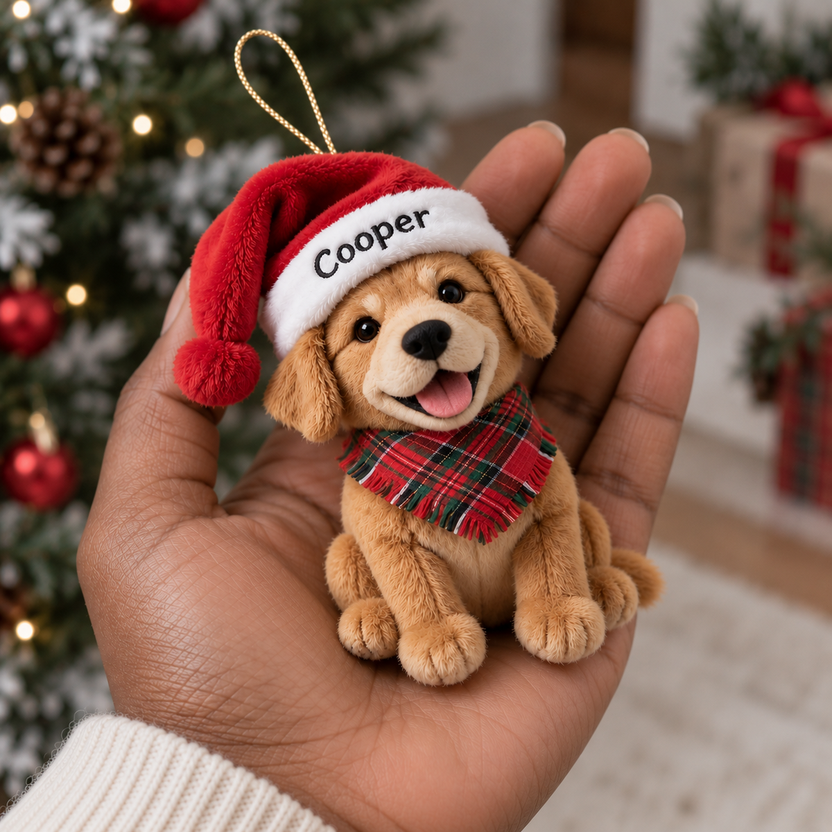 Little Christmas - Personalized Family Plush Ornament