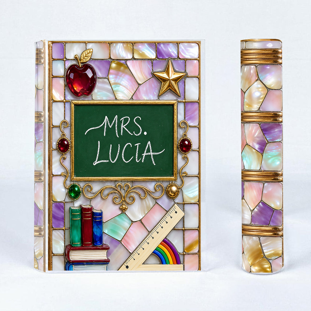 Teacher Gifts - Personalized Teacher Book Vase