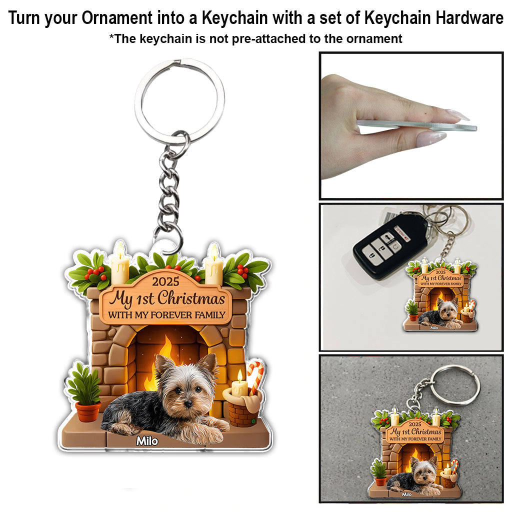 My 1st Christmas - Personalized Dog Ornament