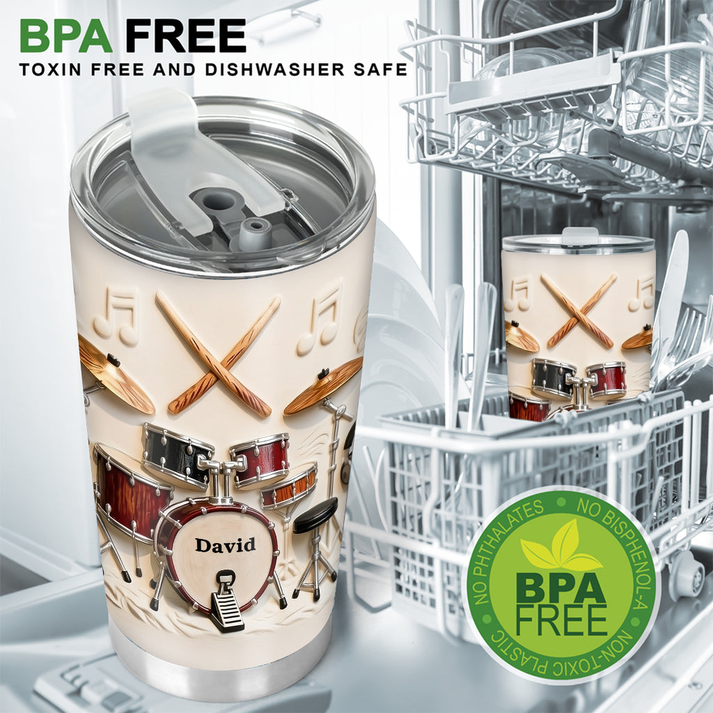 Fantastischer Schlagzeuger – personalisierter Schlagzeuger-Becher
