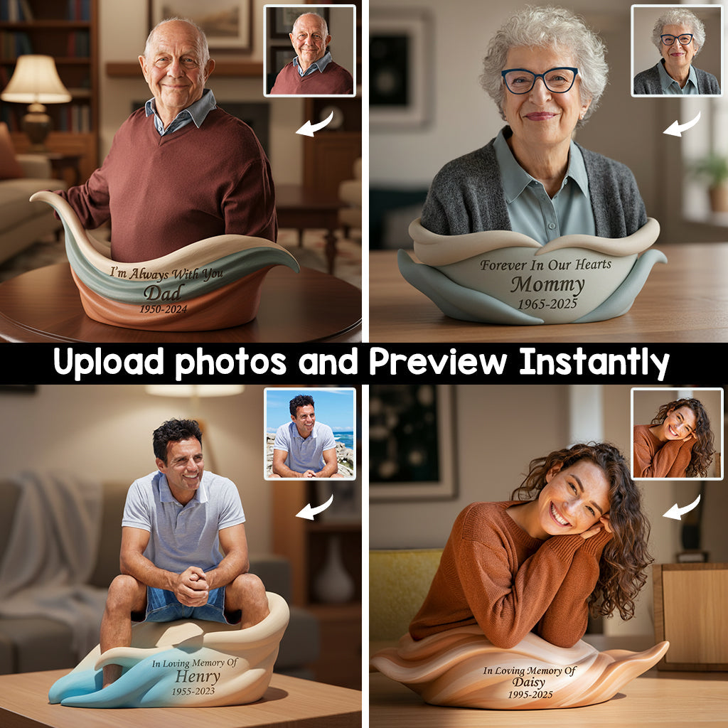 Custom From Any Photo - Personalized Memorial Custom Shaped Acrylic Plaque