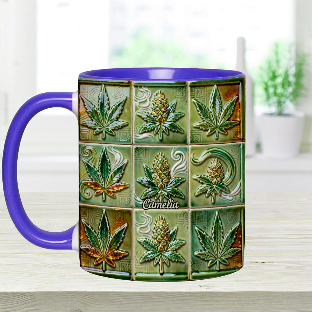 It's 420 Somewhere - Personalized Weed Accent Mug
