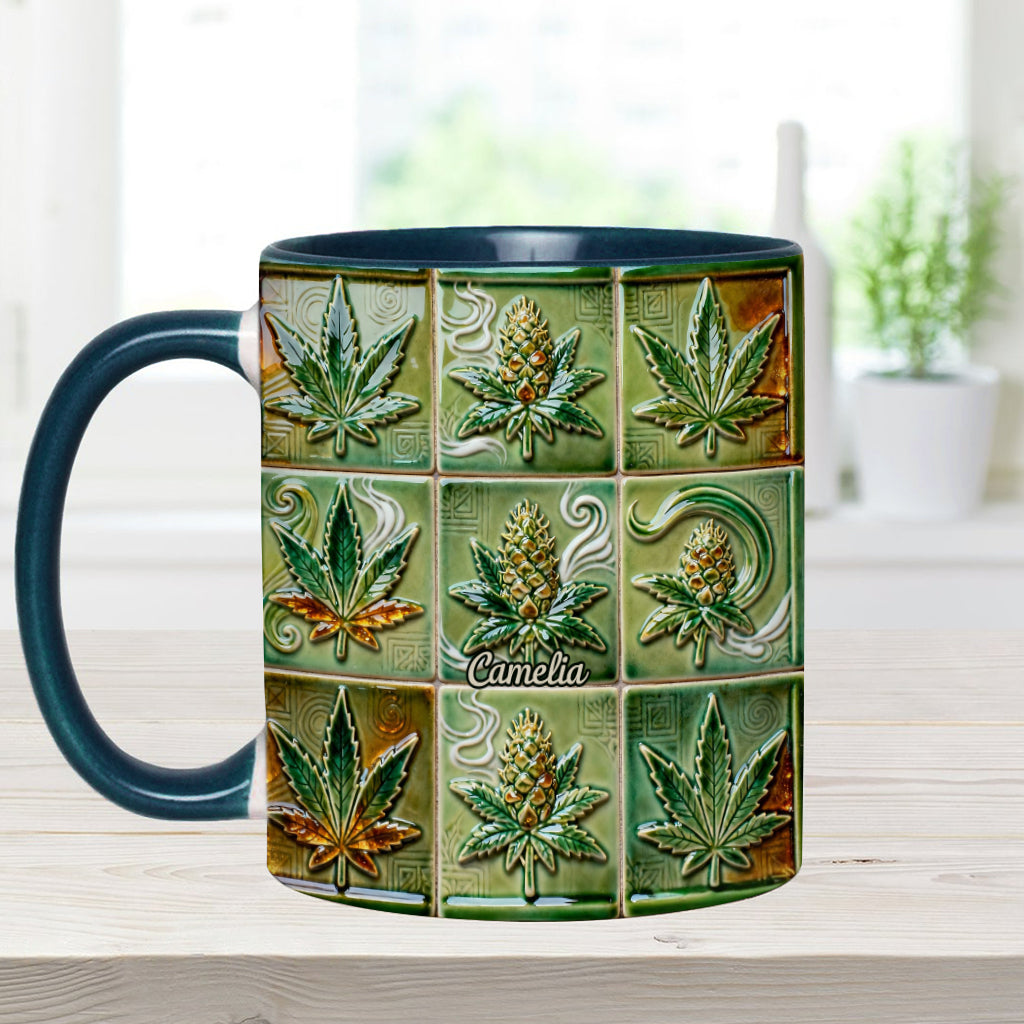 It's 420 Somewhere - Personalized Weed Accent Mug