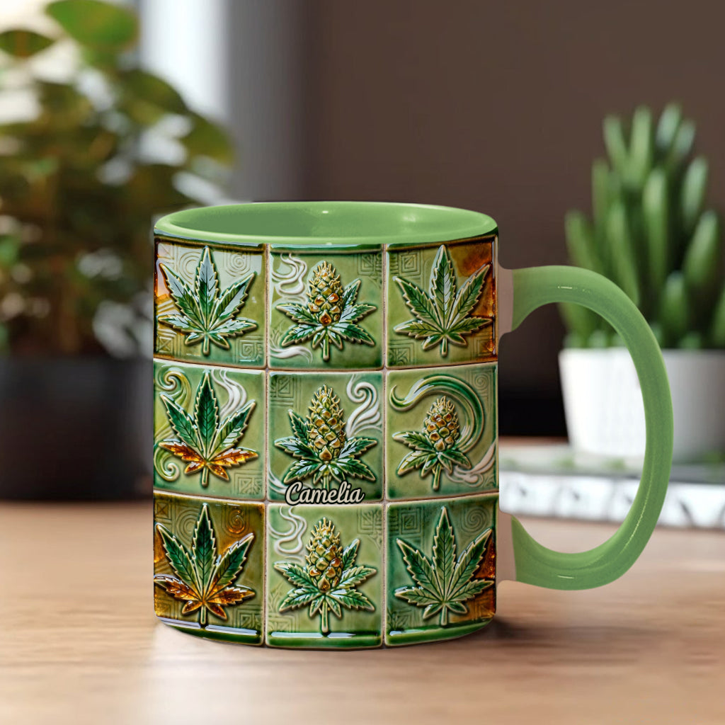 It's 420 Somewhere - Personalized Weed Accent Mug