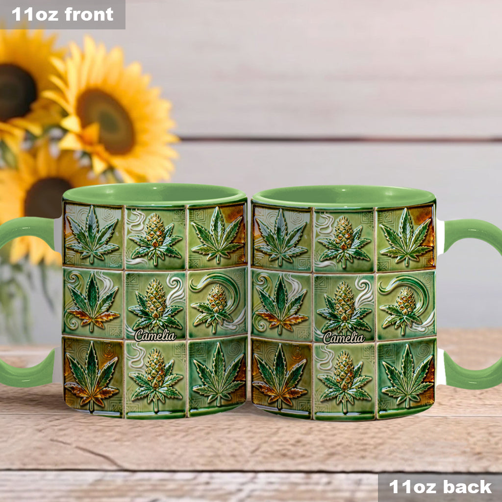 It's 420 Somewhere - Personalized Weed Accent Mug