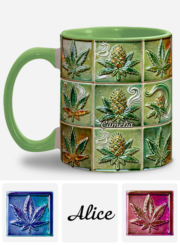 It's 420 Somewhere - Personalized Weed Accent Mug