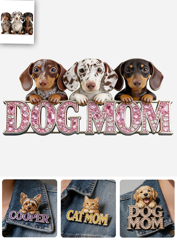 Personalisierte Hundepin - Foto nach Wahl