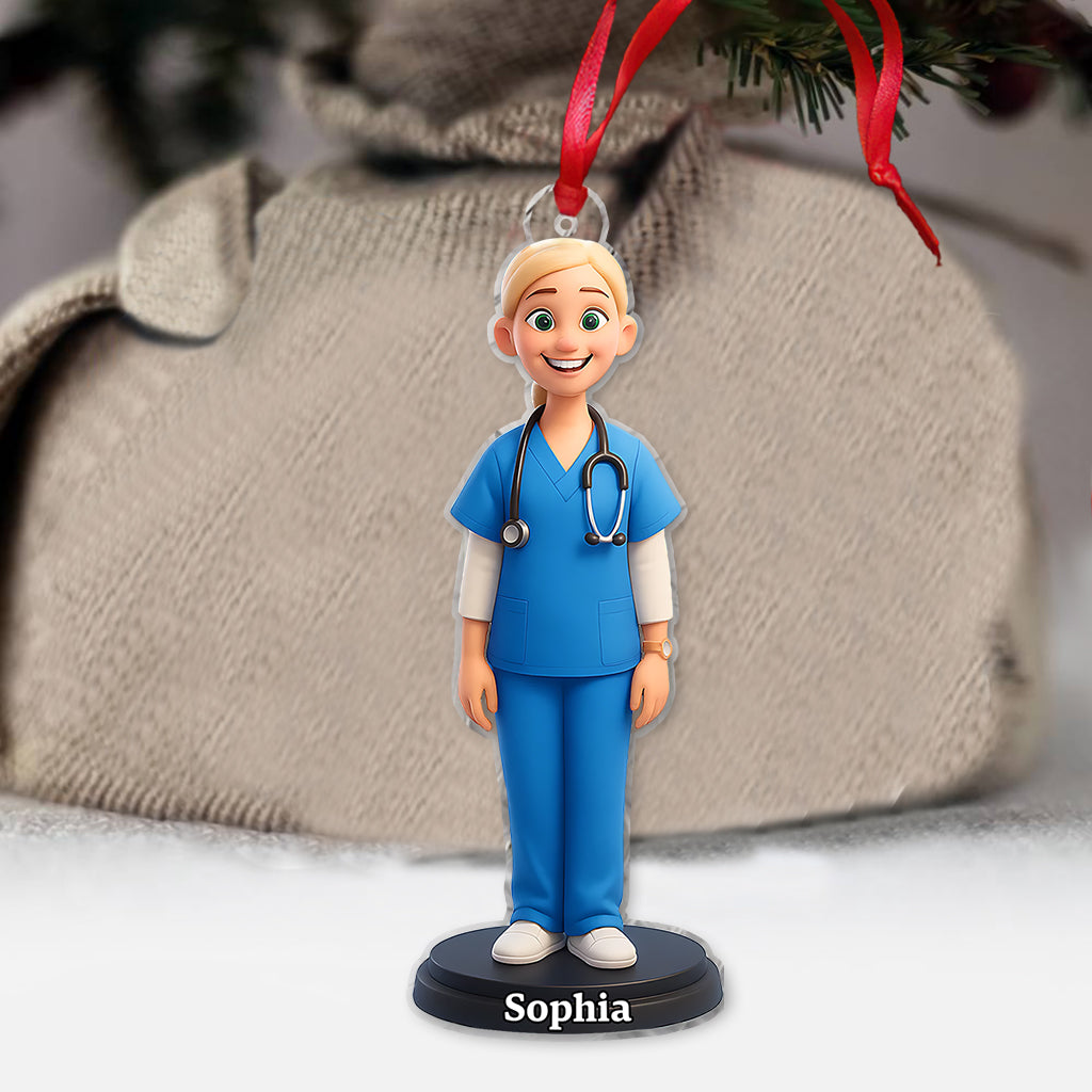 Proud Nurse - Personalized Nurse Ornament