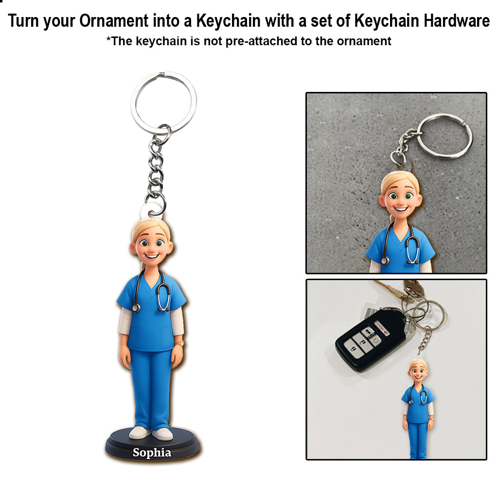 Proud Nurse - Personalized Nurse Ornament