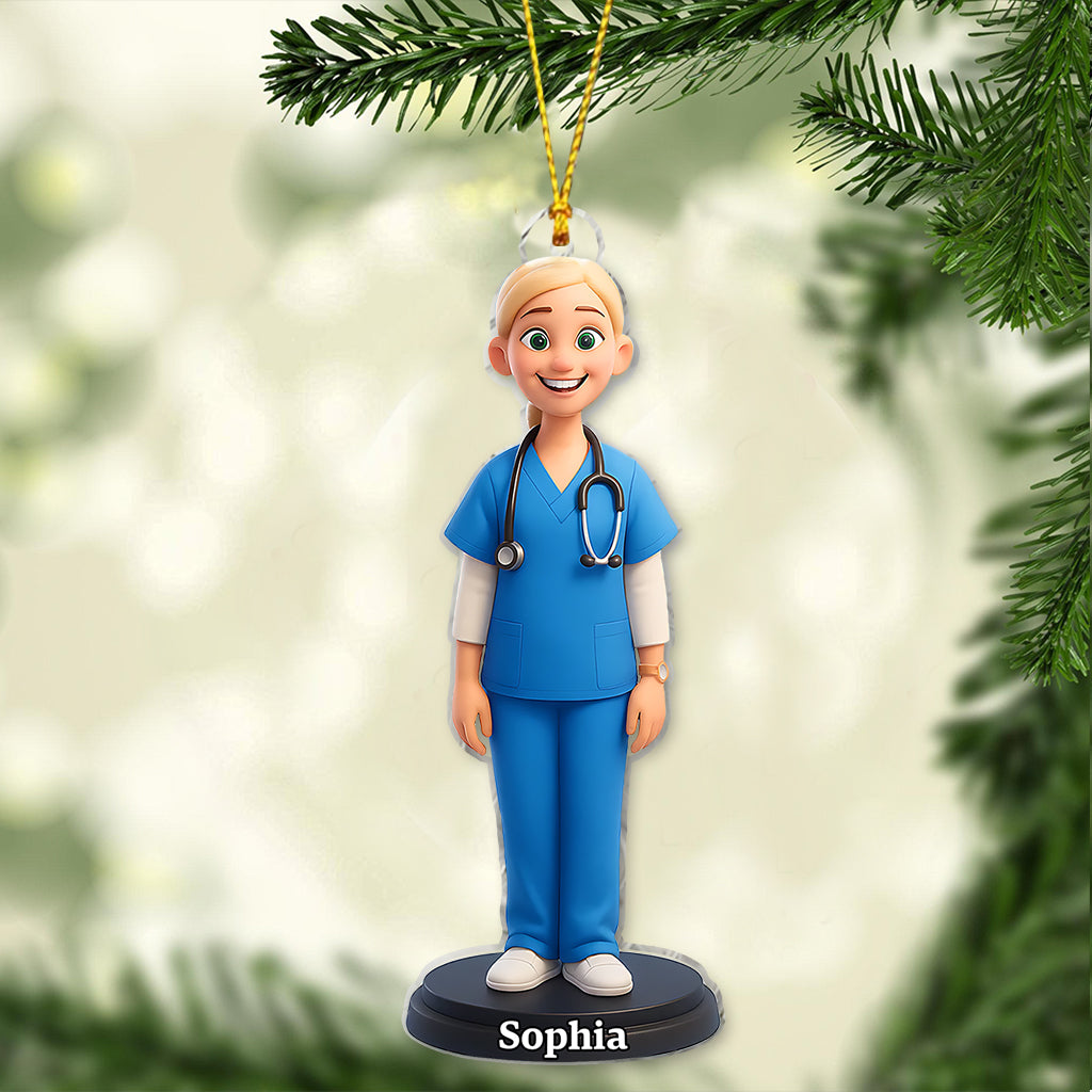Proud Nurse - Personalized Nurse Ornament