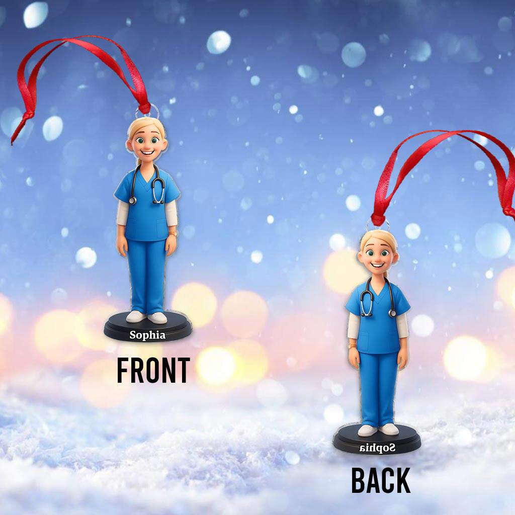 Proud Nurse - Personalized Nurse Ornament