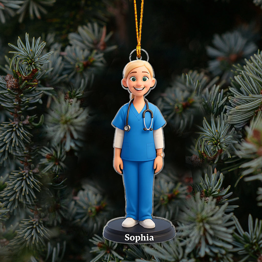 Proud Nurse - Personalized Nurse Ornament