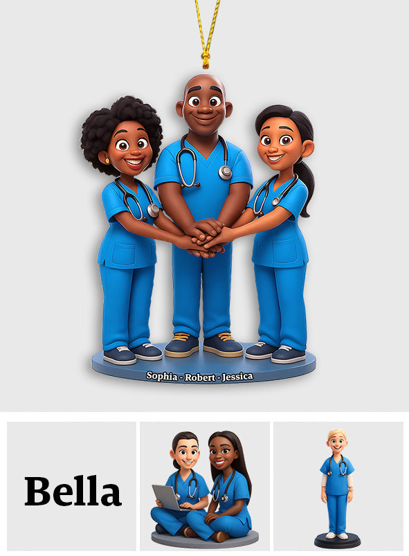 Proud Nurse - Personalized Nurse Ornament