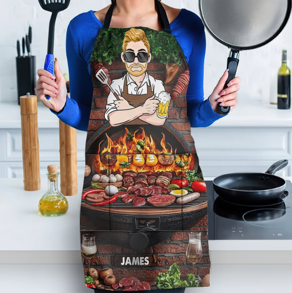 The Grillfather - Personalized Father Apron