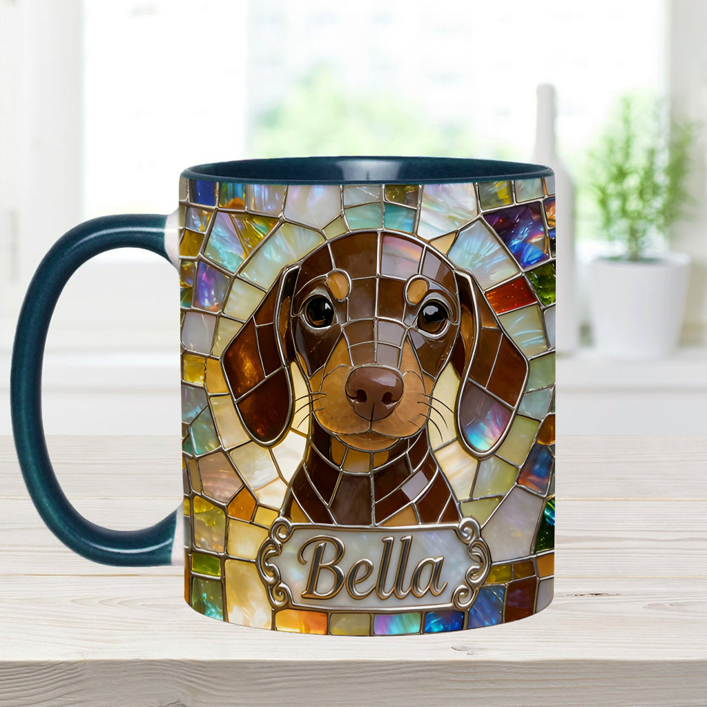 Love Dogs - Personalized Dog Accent Mug & Coaster
