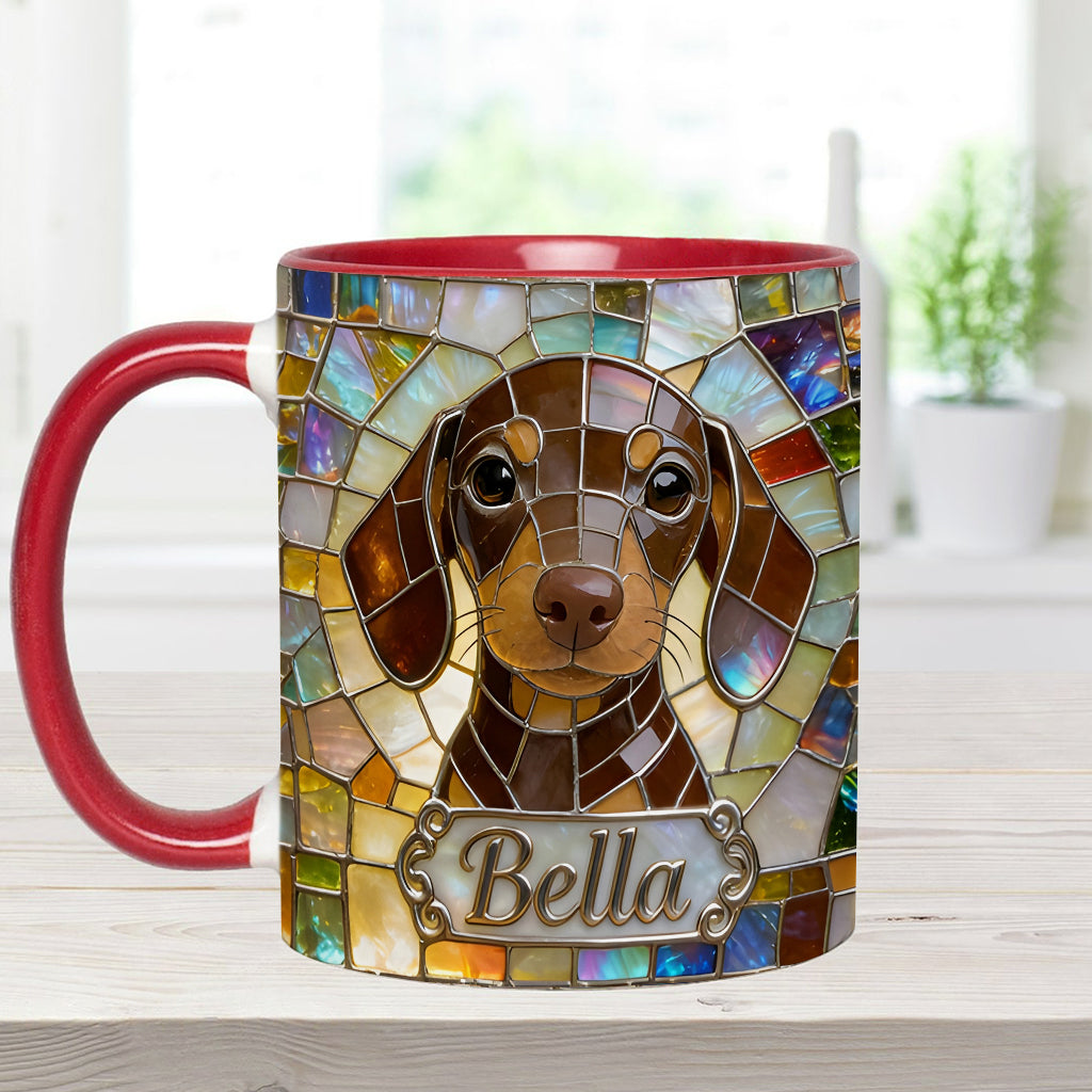Love Dogs - Personalized Dog Accent Mug & Coaster